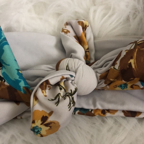 Vitamin A front tie swim top - Picture 4 of 7